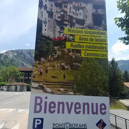 Vue Exceptionnelle Aux Portes Du Vercors Apartment Pont-en-Royans